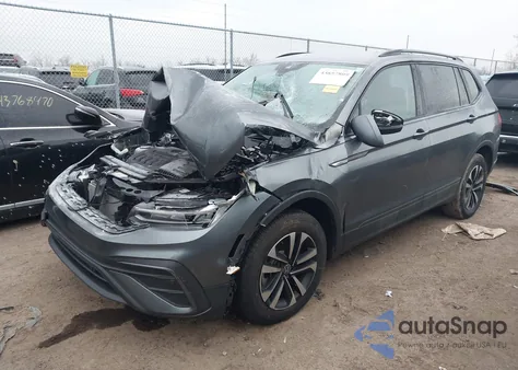 2024 Volkswagen Tiguan 2.0T S z USA, uszkodzony, nr VIN 3VVRB7AX5RM159338